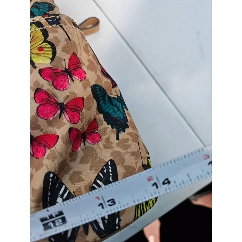 Tyler Rodan Butterfly Purse Shoulder Bag Medium sized Tan - Picture 12 of 14